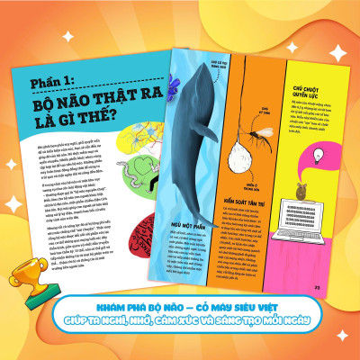 Sách - Tủ Sách Ươm Mầm Khoa Học - Não Bộ Biết Tuốt