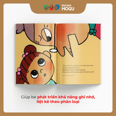 Ehon - Phát triển tư duy - Bà Phí Quá - Hãy ăn với lòng biết ơn - cho bé 3-6 tuổi