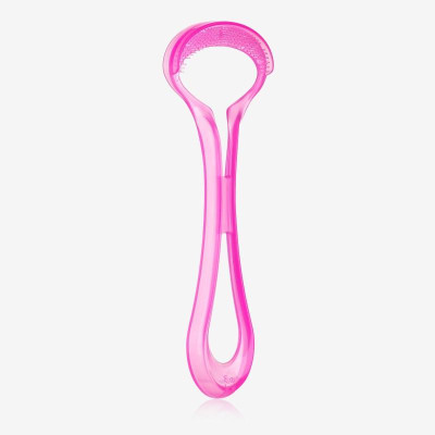 Cạo lưỡi TONGUE CLEANER Thụy sĩ - sạch khuẩn, hết hôi miệng (Bộ 3 chiếc)