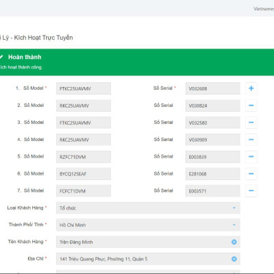 Hệ Thống Máy Lạnh Multi S Daikin Combo MKC70SVMV/CTKC25RVMV+CTKC50RVMV Gas R32 Inverter Treo Tường 1 Chiều Lạnh Hàng Chính Hãng - Chỉ giao tại HCM