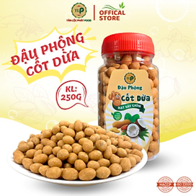 Đậu phộng cốt dừa da cá đặc biệt Tân Lộc Phát (Hũ 250g)