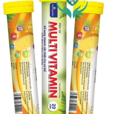 Viên sủi Multivitamin Kingphar , tube 20v