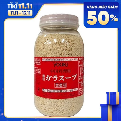 Hạt Nêm ngon ngọt tự nhiên, an toàn cho bé và gia đình Youki Nhật Bản 500g