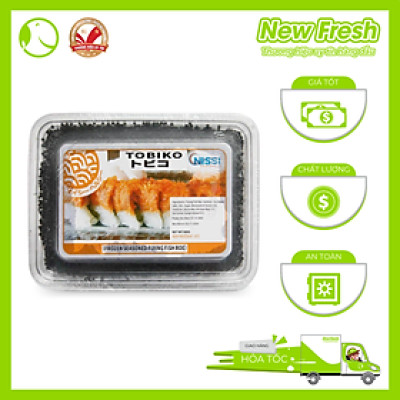 Trứng Cá Chuồn Tobiko Nhật Bản Màu Đen - Hộp 500g