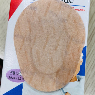 Combo 5 hộp băng dán mắt 3M Nexcare 1537 (dùng cho trẻ nhỏ hơn 4 tuổi), 50 miếng/hộp (mẫu mới)