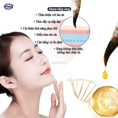 Cạo gió sừng đen (MH824) Masssage toàn thân, giúp tuần hoàn khí huyết - Chăm sóc sức khỏe