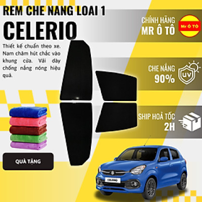 Rèm Che Nắng Xe Suzuki Celerio Loại 1 Mr Ô TÔ Bảo Hành 24 tháng Cam Kết Chuẩn Khít Theo Xe