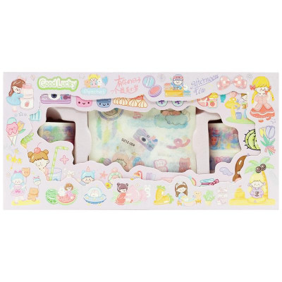 Bộ Băng Keo Trang Trí 032 (Mẫu Sản Phẩm Giao Ngẫu Nhiên)