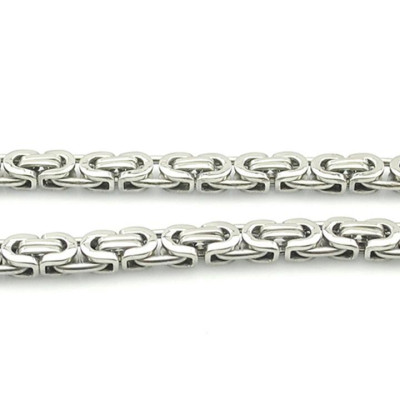 Lắc tay nam titan cao cấp đẹp sang trọng inox thép không gỉ ziczac trangsucpt màu trắng PTLTNA81