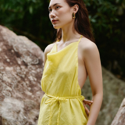 Áo Yếm Linen Kim Tước TOP232 thời trang thiết kế Hity