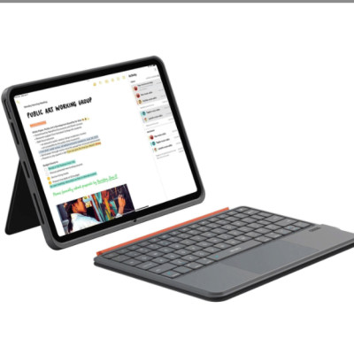 Case bao da bàn phím cho iPad A16 Gen 11 / Gen 10 / Pro 11 M2 M3 M4 Pro 11 2020/21/22 Air 4/5/6/7 M2 M3 bluetooth V5.3 tích hợp trackpad / touchpad hiệu WIWU WK005 - Bàn phím từ tính nam châm tháo rời, tích hợp giá đỡ - Hàng nhập khẩu