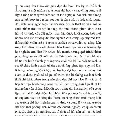 Làn Sóng Thứ Năm: Giáo Dục Khai Phóng Kiểu Mỹ