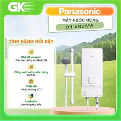 Máy Nước Nóng Panasonic DH-4MS1VW (4500W)