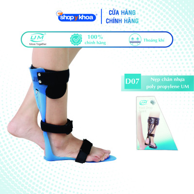 Nẹp chân nhựa poly propylene United Medicare (D07) 