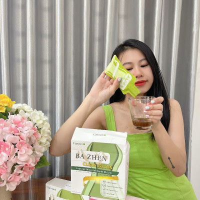 [QUÀ 20.10] Nước Uống Thảo Mộc Giảm Đau Bụng Kinh Hiệu Quả, Tăng Kích Cỡ Vòng 1, Thon Gọn Sắc Vóc Ba Zhen Ujuwon Bust Up (Hộp 8 Gói)