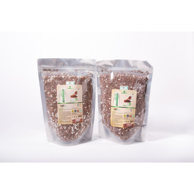 Gạo Lứt Huyết Rồng Dân Tộc Rang Nguyên Chất MẸ KEN 1Ký - TRÀ GẠO LỨT, GẠO LỨT RANG MẸ KEN