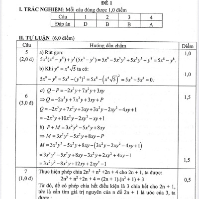 Đề Kiểm Tra Toán 8 (Bám Sát SGK Kết Nối Tri Thức Với Cuộc Sống)