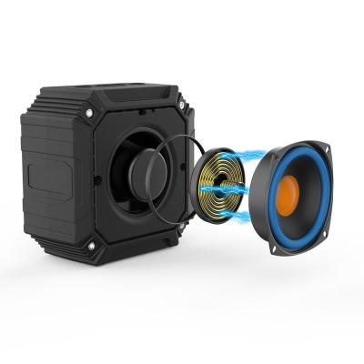 Loa Bluetooth 5.0 chống nước móc du lịch ngoài trời USB TF Smalody 8060BT