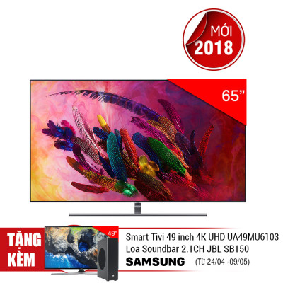 Smart Tivi QLED Samsung 4K 65 inch QA65Q7FNA