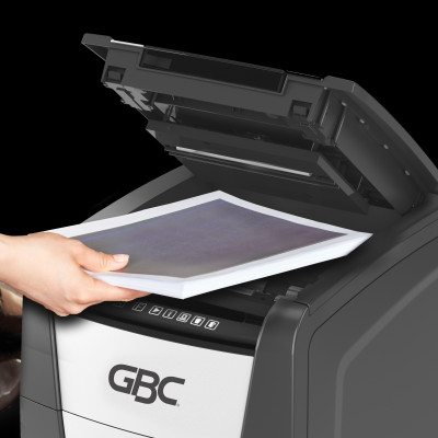 Máy hủy giấy tự động GBC Auto + 100X (hàng chính hãng)