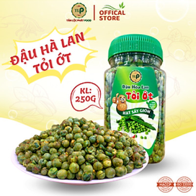 ĐẬU HÀ LAN TỎI ỚT TÂN LỘC PHÁT HŨ 250G