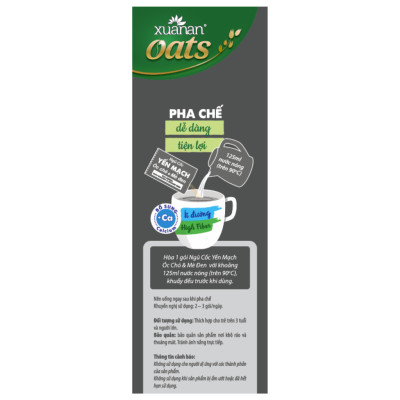 Combo 2 túi: Ngũ Cốc Gạo Lứt Huyết Rồng 400G + Ngũ Cốc Yến Mạch Óc Chó Và Mè Đen 400G [ít đường](Tặng Kèm 1 Túi Yến Mạch 150G)