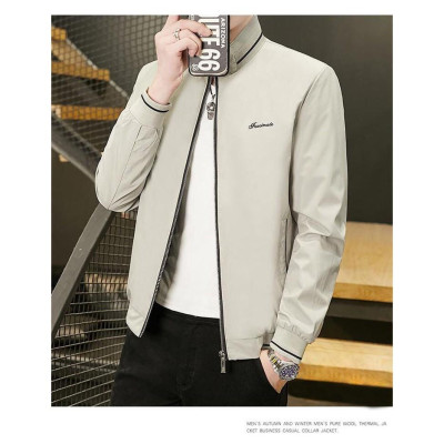 Áo khoác nam vải dù bomber viền cổ hàng bao chất siêu chất-A1004