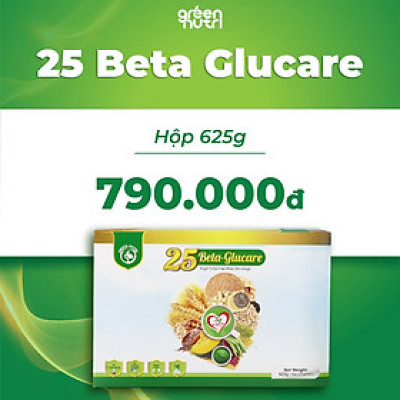 Sữa Hạt Ngũ Cốc 25 Beta Glucare Dạng Hộp Giấy 625g (25 gói)