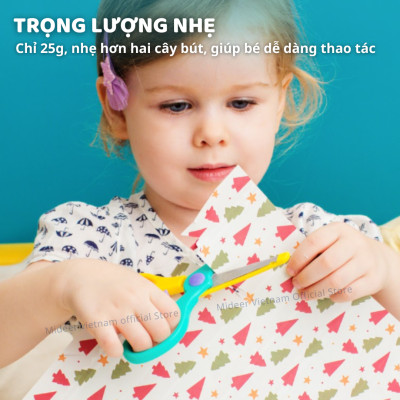 Kéo Thủ Công Cắt Giấy An Toàn Cho Bé An Toàn Mideer Craft Sicrssors
