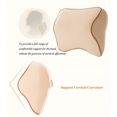 Gối tựa đầu cao xu non sử dụng cho ô tô , xe hơi hàng cao cấp , tựa đầu chống mỏi cổ gáy, thoải mái lái xe.