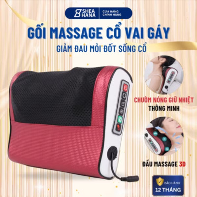 SIÊU PHẨM GỐI MASSAGE CỔ VAY GÁY 20 BI MASSAGE THƯ GIÃN HẾT ĐAU CỔ VAY GÁY 