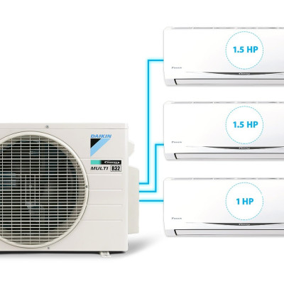 [Free Lắp HCM] Hệ Thống Máy lạnh Multi S Daikin Inverter Combo MKC70SVMV/CTKC35RVMV+CTKC35RVMV+CTKC25RVMV Treo Tường 1 Chiều Lạnh Hàng Chính Hãng 