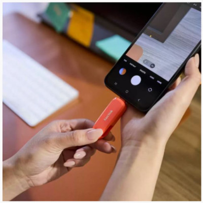 USB 128GB Sandisk Phone Drive for Android  SDDDC6-128G-G46 (Type C+Type A)- Hàng chính hãng