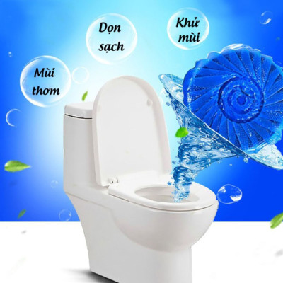  Bộ 2 vỉ 4 viên tẩy bồn cầu Hando RCB117