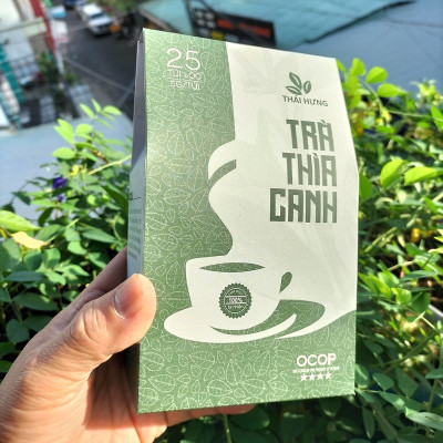 Combo 05 hộp Trà Thìa canh Thái Hưng 25 túi lọc x 5g - Khắc tinh của bệnh tiểu đường