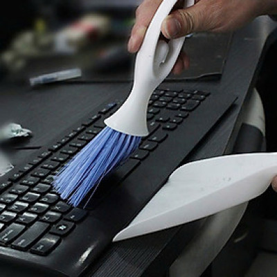Chổi quét bụi mini - Bộ hốt rác và chổi quét bụi mini Sweep - Bộ chổi quét bụi máy tính, xe hơi - Chổi quét bàn phím và hót rác nhỏ