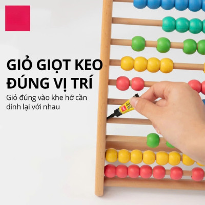 Set 3 tuýp keo 502 siêu dính cố định cực mạnh trong suốt khô nhanh Keo dán giày, nhựa, gỗ, sắt, gốm sứ - Keo dán đa năng chuyên dụng tiện lợi