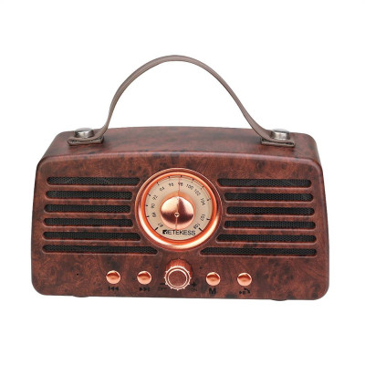 Bộ thu Radio FM Retro Loa di động Hỗ trợ trang trí cổ điển TF Retekess TR607