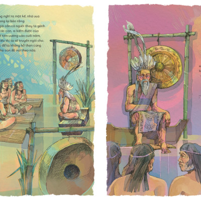 	Lịch Sử Việt Nam Bằng Tranh - Bánh Chưng Bánh Giầy (Bản Màu) _TRE