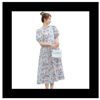 ĐẦM BẦU VÁY BẦU CÔNG SỞ BÔNG ĐI BIỂN ( sau sanh có dây kéo cho bú )