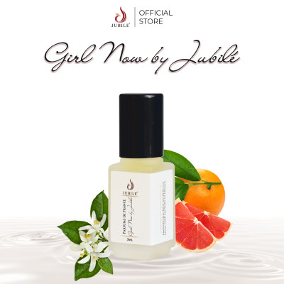 Girl Now by Jubilé - Tinh dầu nước hoa Pháp nữ Dạng lăn 12ml Thơm Lâu, Sang Trọng, Quyến Rũ