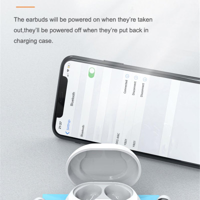 CINCATDY Tai Nghe Bluetooth True Wireless TWS D01 ANC Phiên Bản Nâng Cấp - Hàng Chính Hãng