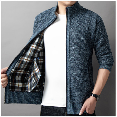 Áo len nam khóa kéo có túi mẫu mới LNA17
