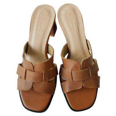 Dép Cao Gót Nữ BIGGBEN Da Bò Cao 5 Phân DCG86