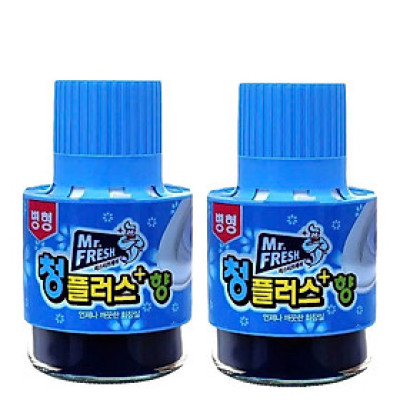 Combo 2 Cốc thả bồn cầu tẩy xanh toilet Hàn Quốc Mr Fresh 180g hương ngàn hoa