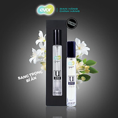 SANG TRỌNG BÍ ẨN - Nước hoa Unisex U-ONE NOIR WHISPER 10ml | EVOR