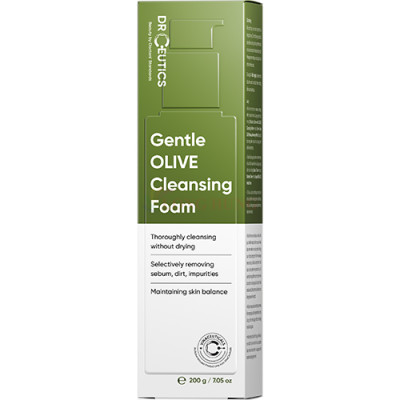 Sữa rửa mặt DrCeutics Gentle Olive Cleansing Foam (200g) - Hàng chính hãng