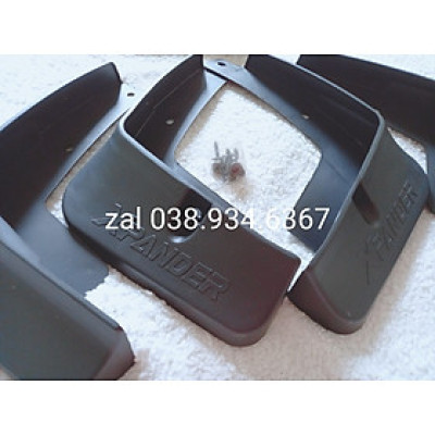 Bộ 4 chắn bùn theo xe dành cho Mitsubishi Xpander 2018-2022 kèm ốc vít