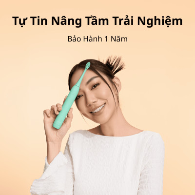 [Chính Hãng] Bộ Bàn Chải Đánh Răng Điện ZenyumSonic MỚi 2.0 & 3 Đầu Thay Thế - Hồng San Hô - Công Nghệ Singapore