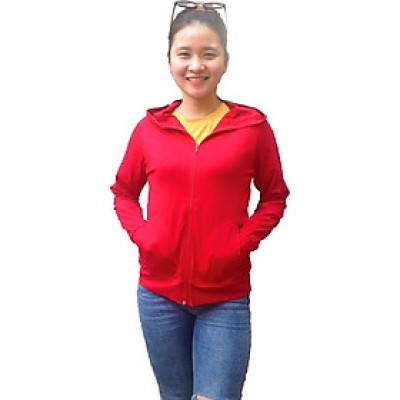 Áo khoác nữ thoát nhiệt Nhật Bản GOKING, 6 túi to tiện dụng. Áo chống nắng nhẹ, vải thun 100% cotton thoáng mát, thấm hút mồ hôi